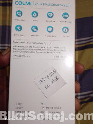 colmi p81 smart watch